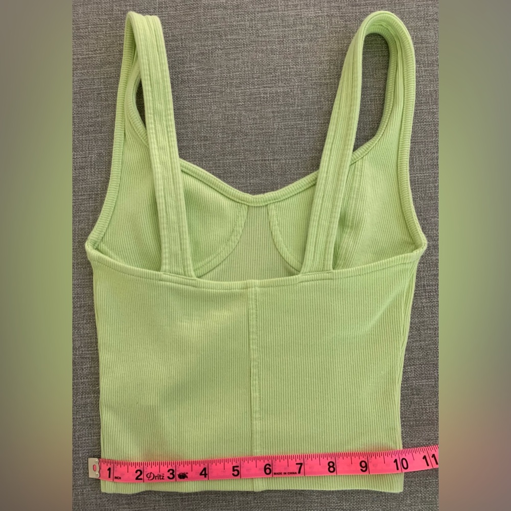 Aerie Lime Green Tank Top - Picture 11 of 11